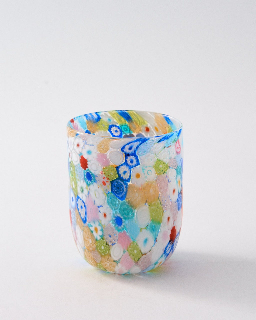 Murano Millefiori Tumbler - Giardino