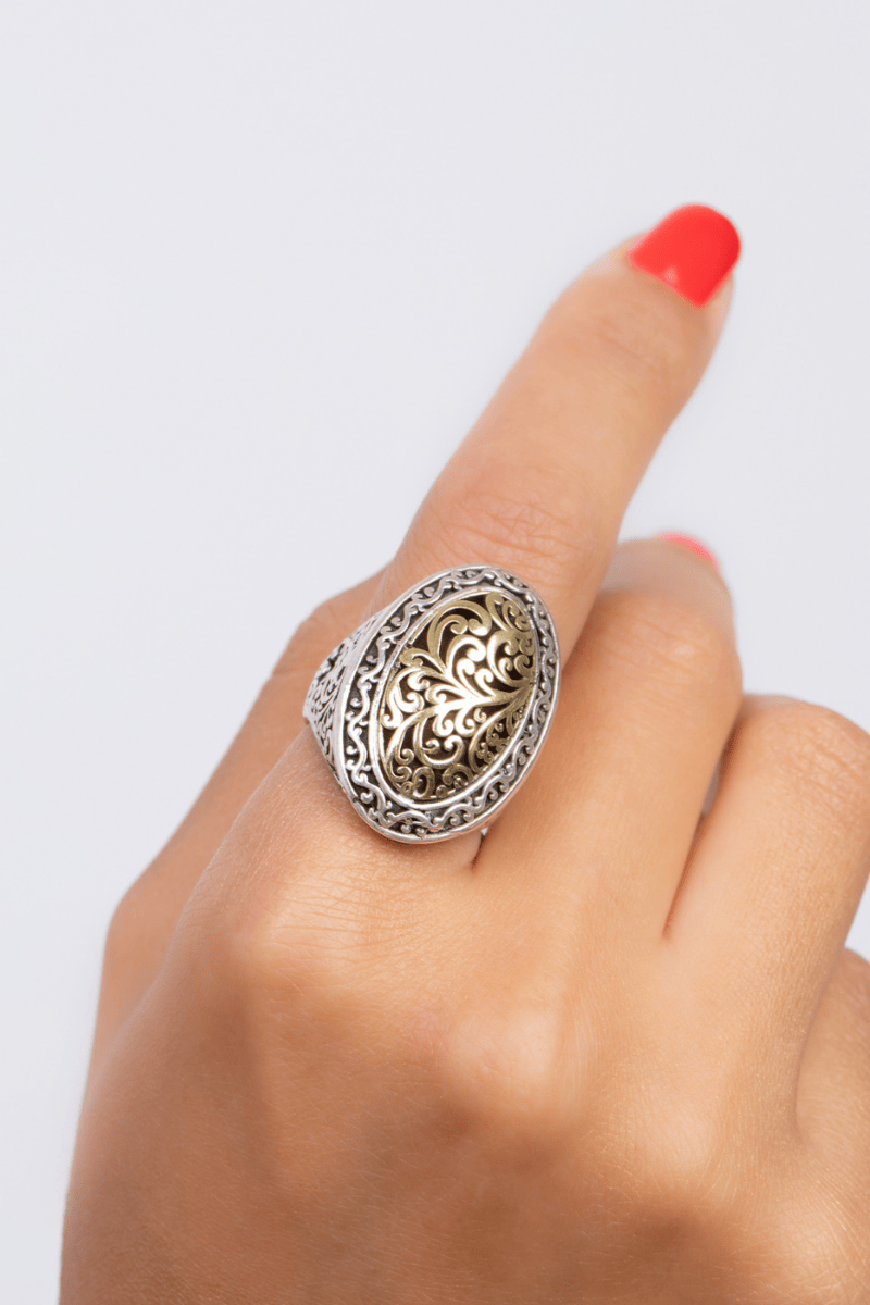 Vintage (01) Mix Gold Ring