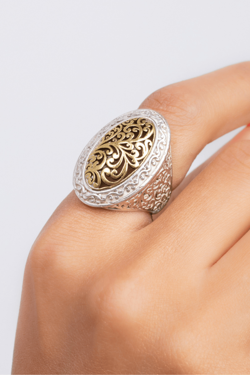 Vintage Mix Gold Ring