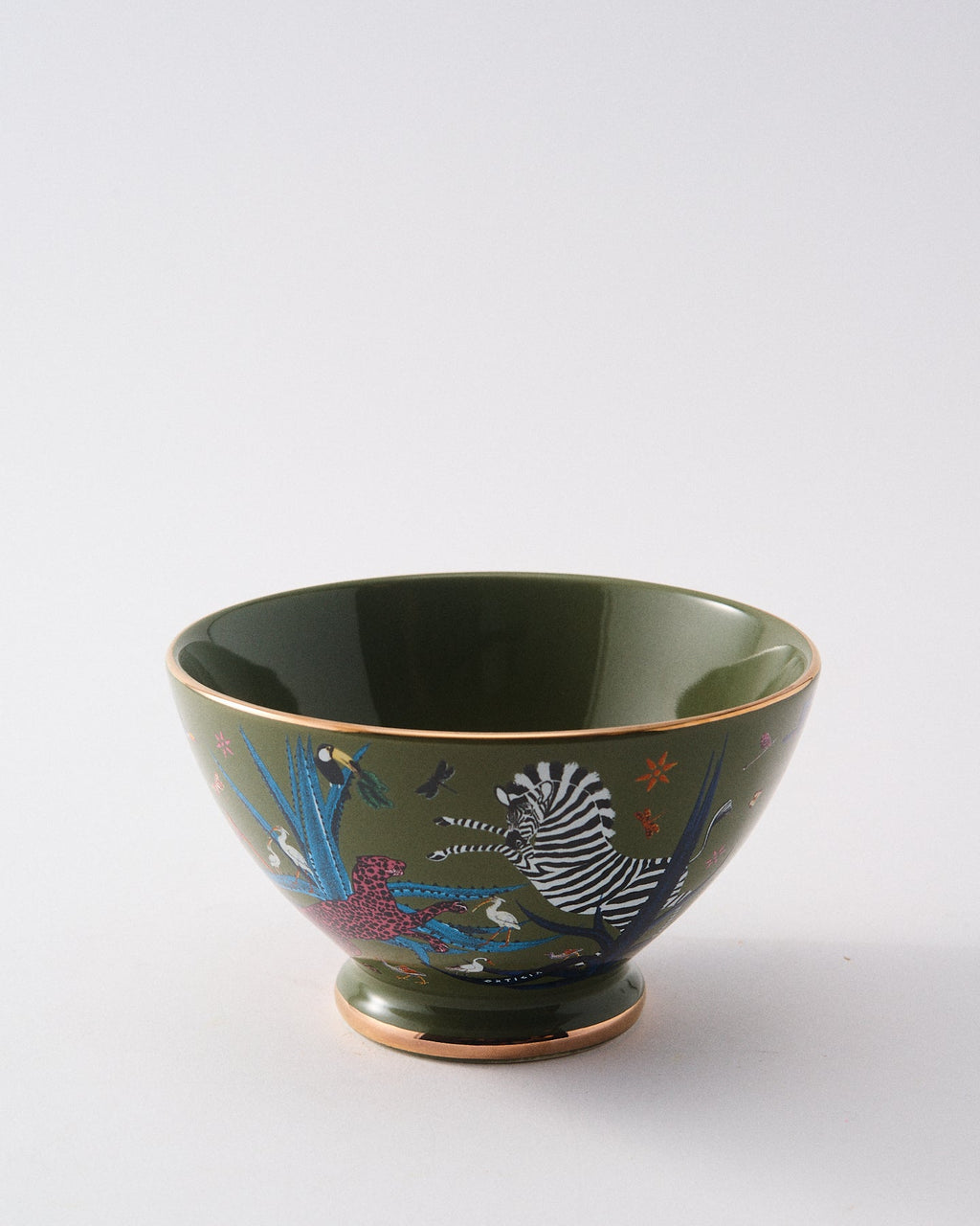 Italian Jungle Green Bowl