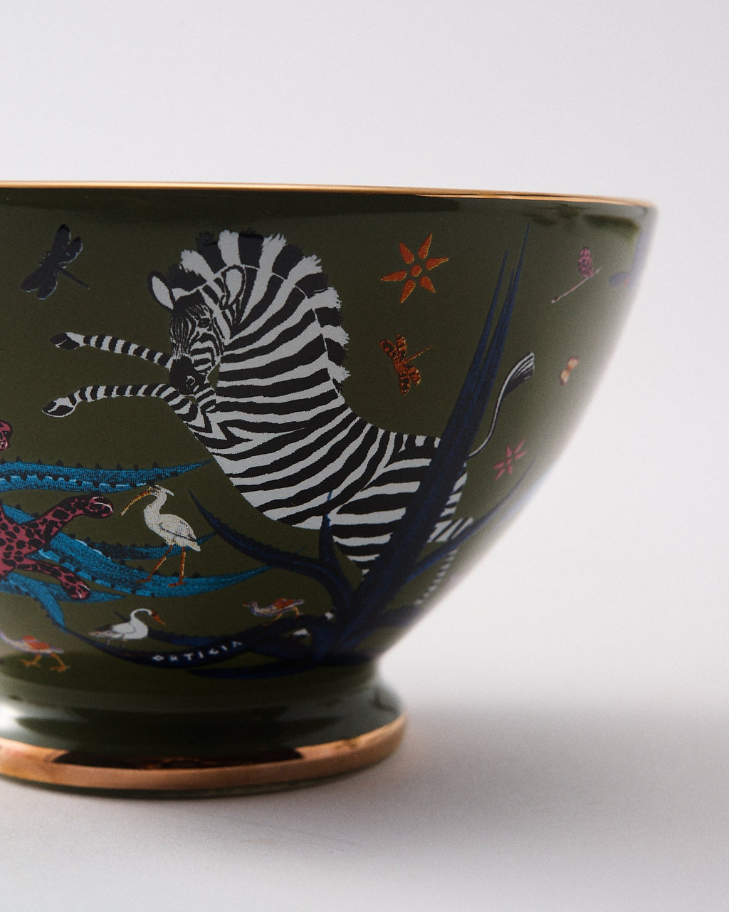Italian Jungle Green Bowl